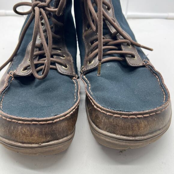 Lems Boulder Boots Mens 44 US 10.5 Brown Zero Drop Minimalist Hiking Travel - Picture 5 of 10